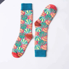 Personalized Jacquard Women′s Socks Fashionable Hundreds of Long Socks Ins Tide Niche Socks Sweat Absorbent Permeable Cotton Socks