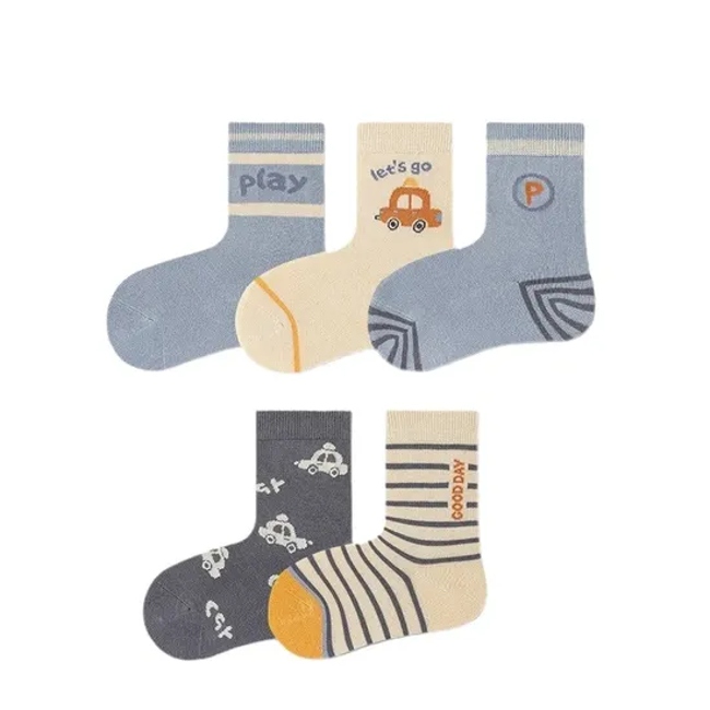 2025 Cute Style Kids Wholesale Autumn Newborn Baby Socks Boneless Tube Socks Knee Length Casual Hot Sale Knitted Warm Socks