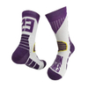 151-C32# MID-Calf Anti-Slip Football Training Socks for Adults
