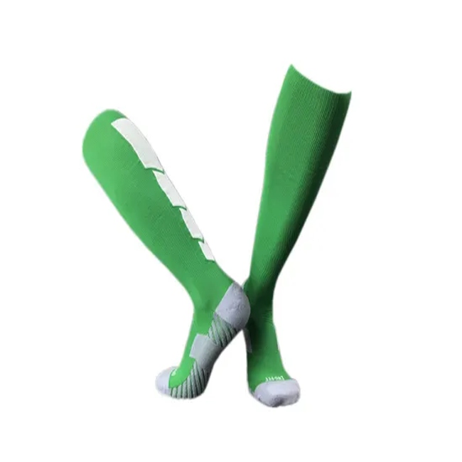 Stylish Customized Knee High Socks - Solid Color Crew Socks for Adults