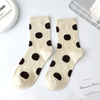 Bubble Lace Reverse Knit Loose Knit Boneless Autumn Hundreds of Basic Four Seasons MID-Calf Student Women′s Socks Pile Socks