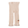 Girls Bottom Trousers Outer Wear Autumn and Winter White Pants Cherry Little Children Baby Nine Minute Pants Infant Leggings Socks
