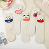 Winter Rolled Edge Short Socks Cute Socks Women Fresh Winter Wooden Ear Edge Female Socks Student Socks