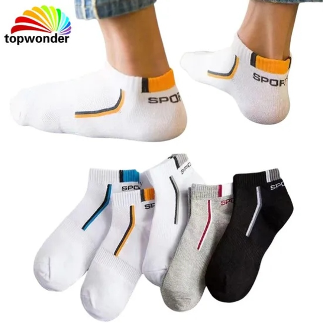 Customize All Colors of High Quality Summer Sock Sports Sock Boat Sock in Many Colors, Sizes and Material