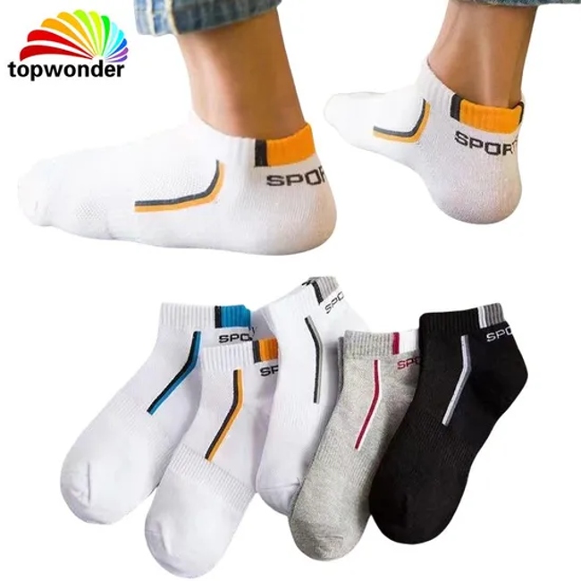 Customize All Colors of High Quality Summer Sock Sports Sock Boat Sock in Many Colors, Sizes and Material