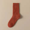Attractive Multi-Color Solid Pattern Men Warm Long Wool Socks for Daily Wear