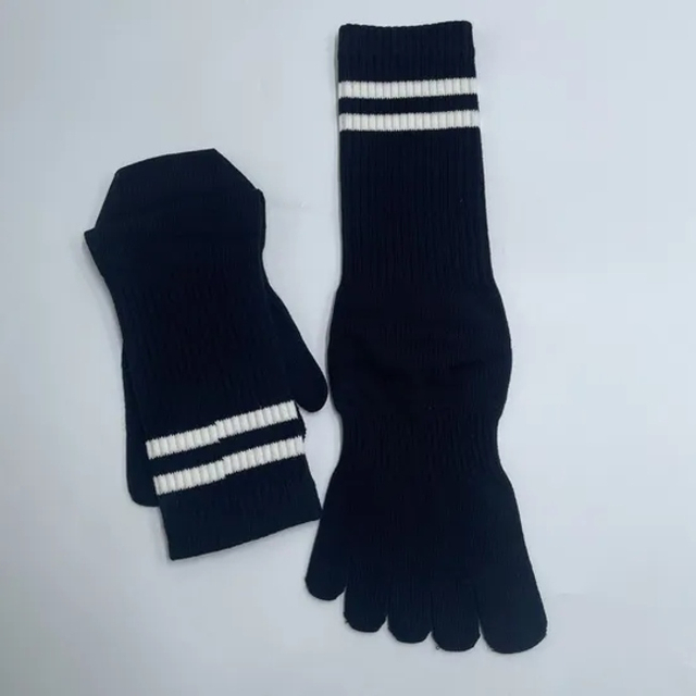 Whoelsale Non-Slip Yoga Socks Cotton Sport Five Finger Socks