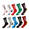 High Quality Manufacturer Cheap Direct Factory Custom Cotton Print Crew Socks Custom Embroidery Designer Sports Sock Custom Logo Socks