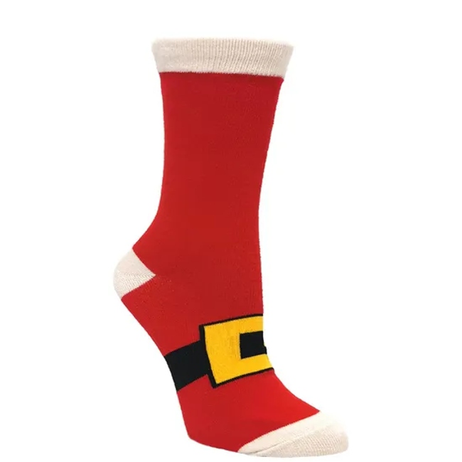 Christmas Socks Snowman Santa Cartoon Holiday Socks Adult Stocking