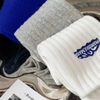 Autumn Men′s MID-Tube Solid Color Black and White Gray Men′s Business Floor Socks