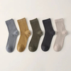 Very Soft Strong Custom Silk Hemp Bamboo Black White Ankle Business Thin Socks with Certificated for Adult Unisex Men Dress