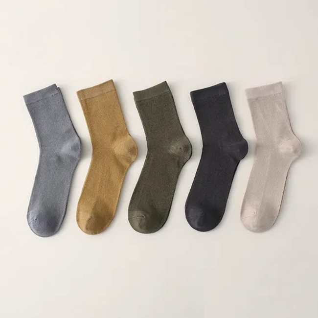 Men Wholesale Summer Mesh Breathable Cotton Fashion Business Casual Socks