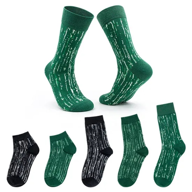 Very Soft Strong Custom Silk Hemp Bamboo Black White Ankle Business Thin Socks with Certificated for Adult Unisex Men Dress