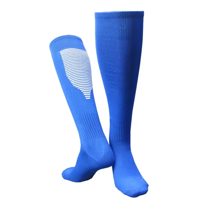 Gy9-Edp512#Short Fiber Plain Bottom Plain Children′s Football Socks