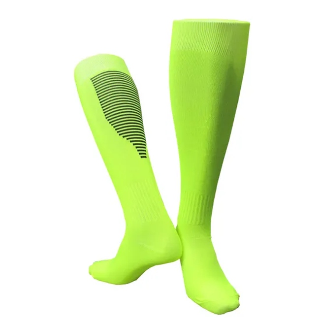 Gy9-Edp512#Short Fiber Plain Bottom Plain Children′s Football Socks