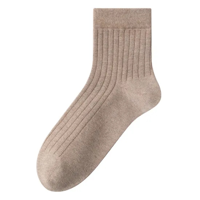 Men Office Wear Socks Only Cotton Men Men Formal Socks Business Casual Black White Gray Simple Short Tube Pure Cotton Socks