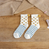 Coral Velvet Socks Women′s MID-Calf Socks Autumn and Winter Heel with Ball Cute Floor Socks Sleep Socks