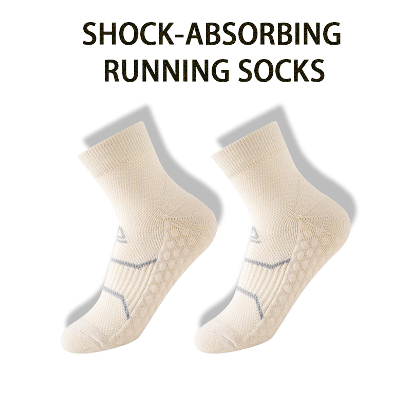 trendy item Professional Marathon Running Fitness Short Socks Women Men Sweat-absorbent Anti-friction Breathable Men's Athletic 