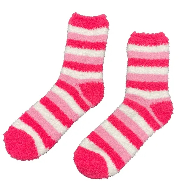 Custom Color Knitting Warm Soft Fuzzy Sock