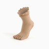Professional Yoga Lace MID-Half Sports Anti-Slip Compression Floor Five Finger Socks