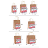 Wholesale Customised Size Print Logo Kraft Gift Paper Bags for Small Business