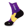 High Quality Custom Logo Sustainable Sports Socks Fashion Unisex Anti-Slip Sporty Socks for Spring Summer