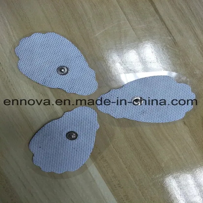 Tens Electrode Pad with Snap Connector for Tens, EMS, If and Other Electro-Stim Applications