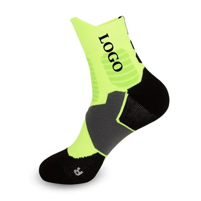 Customized Logo Sport Socks High Quality Anti Slip Socks for Women and Men Spring Summer Autumn Socks