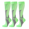 Nylon Compression Sports Stockings Women Exercise Stretch Brace Mens Cycling Pressure Socks