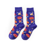 Customized Wholeseller Fashion Winter Spring Summer Men Women Unisex Cotton Branded Eggs Icecream Avocado Jacquard Crew Socks