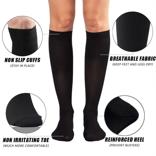 Custom Compression Socks Stocking for Running Sports 20-30mmhg Compression Socks