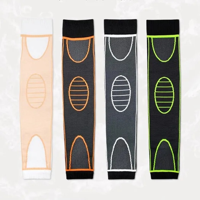 Compression Sicklier Professional Outdoor Sports High Elasticity Compression Leg Warmers Football Basketball Knee High Socks