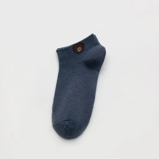 Short Bear Socks - Invisible and Adorable Design