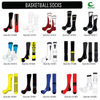 Cotton Compression Socks Fashion Printed Men Sports Socks with Logo