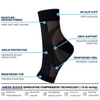 Sports Women Outdoor Fitness Compression Jump Rope Ankle Elastic Cycling Socks