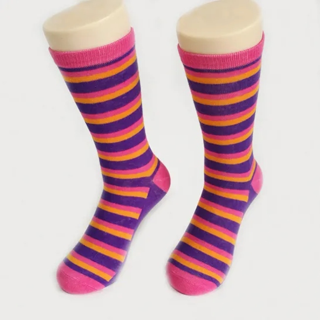 Custom Men Cotton Women Crew Socks