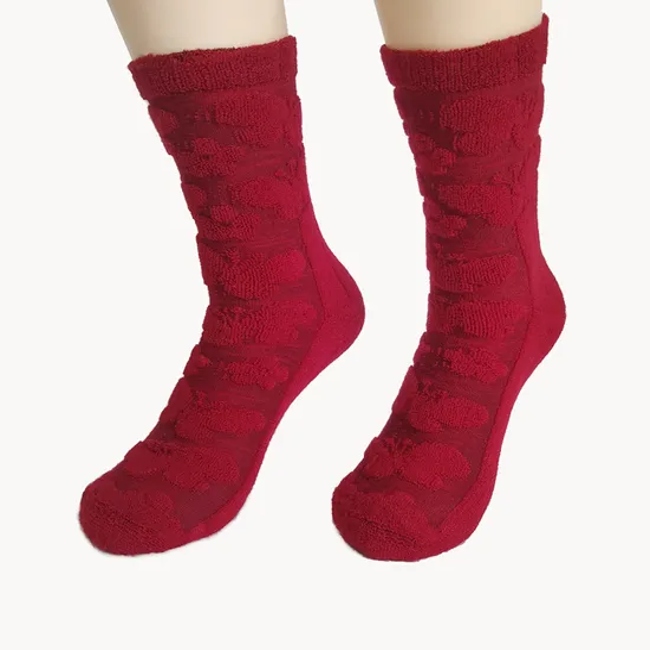 Custom Men Cotton Women Crew Socks