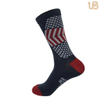 Men′s UK Style Dress Comb Cotton Sock