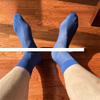 New Style High Quality Men s Summer Thin Breathable Crew Stocks Business Narrow Striped Silk Dress Socks Black Formal Stockings