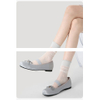 Women s Spring Summer Crew Socks Thin Breathable Mid Calf Socks with Lace Trim, Solid Color Stackable Casual Socks