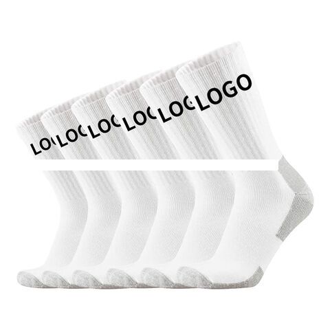 Customized Solid color socks casual cotton socks, combed cotton sailor sports socks, men s and women s medium length crew socks