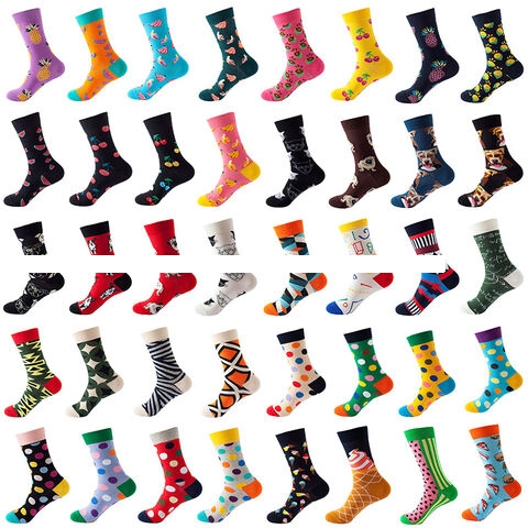 Custom Large Size Men s Socks Ribbed Combed Cotton Comfortable Black Beige Crew Socks Dress Socks Cotton Double Needles Tube Socks