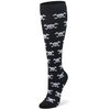 Custom Jacquard Pattern Compression Socks for Hiking & Running