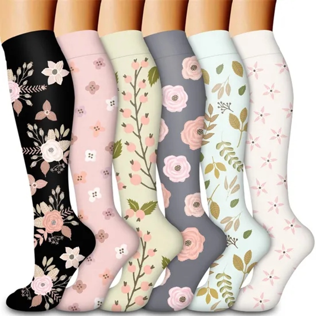 Progressive Circulation Support Compression Socks for Men and Women