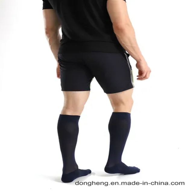 Cotton Compression Graduated Support Knee-High Color Blocking Socks for Men&Women