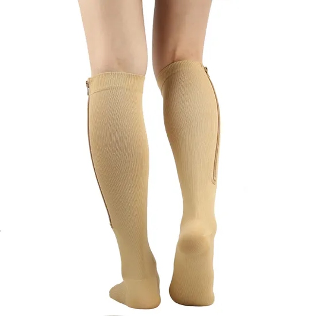 Custom Elastic Compression Socks Leg Support Sports Compression Stockings