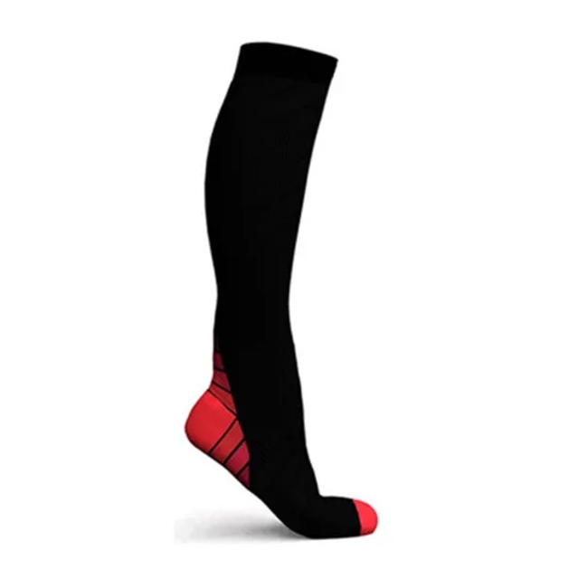 Factory Cheap Compression Socks Cycling Knee High Sport Socks Largest Size