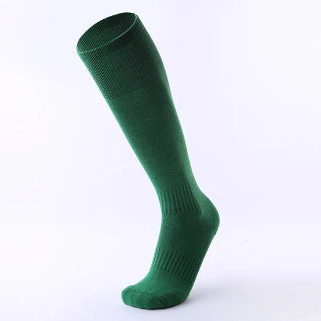High Quality Fashion Customized Logo Men Women Knee High Cycling Soft Athletic Compression Socks