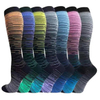 Custom Knee High Compression Socks High Quality Nylon Novelty Compression Nurse Socks for Women