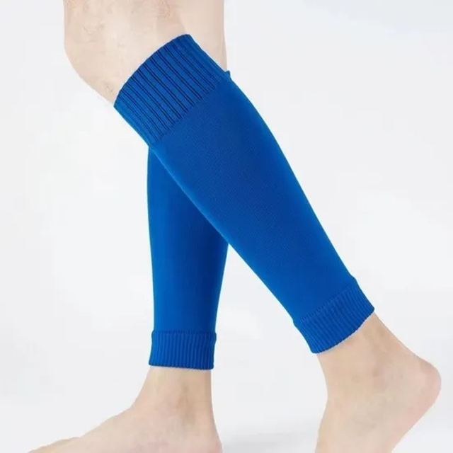 OEM Custom Football Compression Leg Sleeves Athletic Pre Cut Soccer Sock Sleeves